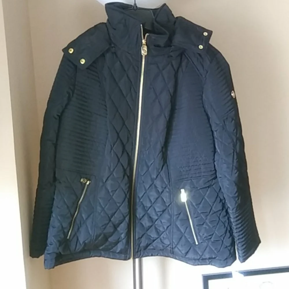 NWT Michael Kors plus size jacket. 1x black